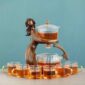 Maid Glass Tea Set