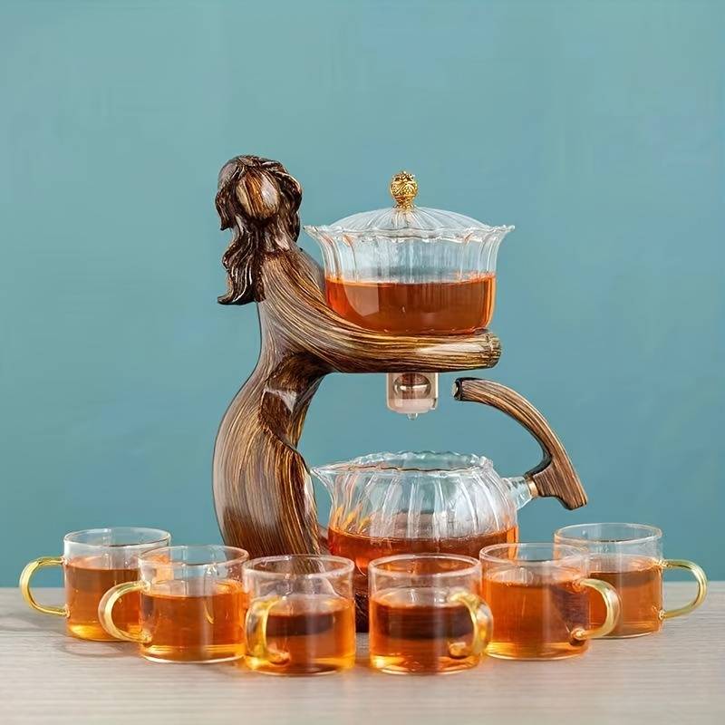 Maid Glass Tea Set