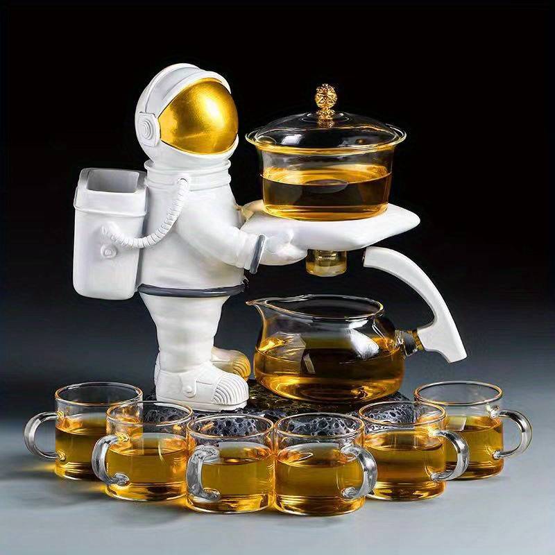 Outer Space Astronaut Tea Set