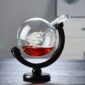 Whiskey Decanter Globe Set